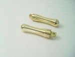 Solid Brass Contour Foot Pegs
