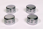 Chrome Cylinder Bolts Covers For 1985-1999 Evo. Models