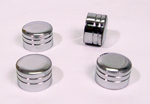 Part#0400 Chrome Cylinder Bolts Covers For 1999-up Twin Cam  Models