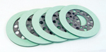 Mean Green Clutch Friction Plage Set For Big Twin 1941-E1984 Models Set Includes 5 Plates. A Long Proven Compound