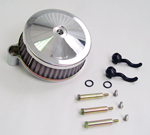 Chrome Holley Air Cleaner Assembly For Big Twin Evolution 2000-Up