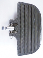 Universal Mini Floorboard Carbon Fibre Plated