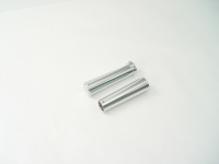 GRIPS BILLET TAPER CHROME FITS HARLEY 1982-UP WITH 1 INCH HANDLEBARS