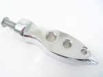 Chrome Dagger Billet Shifter Pegs Multi Fit 82 & Up