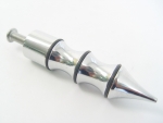 Chrome Spiral Shifter Pegs