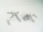 Forward Controls New Chrome Slot Stunt Foot Pegs70-99 2+