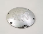 Six-Hole Derby Cover for Harley Sportsters (Maltese Cross)
