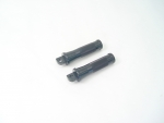 Black Smoothie Taper Knurled Shift Pegs
