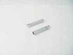 Chrome Hollow Core Knurled Food Pegs