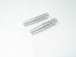 Chrome Rigid Swiss Cheese Foot Pegs