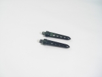 Black Torpedo Foot Pegs