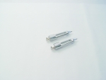 Chrome Slotted Pointed Foot Pegs