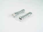 Chrome Contour Swiss Cheese Foot Pegs
