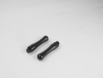 Black Contour Foot Pegs