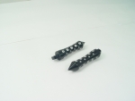 Black Spike Agostinni Foot Pegs