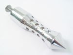 Chrome Spike Agostinni Shifter Pegs for Big Twins and Sportsters