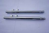 SHOT GUN TAIL PIPES CHROME 