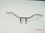 Chrome "T" Handlebars for 1982-up Harleys