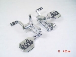 Caliper- Front for Harley 2000-up Chrome