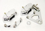 Caliper- Front & Rear for Harley 2000-up Chrome