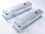 Steel Valve Covers for Small Block Chevy 1958-86 Tall