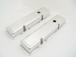 Aluminum Valve Covers for Small Block Chevy 1958-86 Short