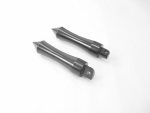 Black Spearhead Foot Pegs