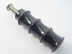Black Billet Tribal Shifter Pegs for Big Twins and Sportsters