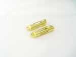 Deep Cut Slash Brass Anodized Foot Pegs