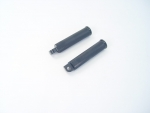 Black Knurled Foot Pegs