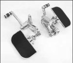 Mini Floor Board Forward Controls for Harley Davidson 70-99 +2 Chrome