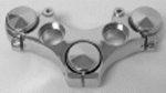 Chrome Forged Alloy 39mm Triple Tree & Nut Covers