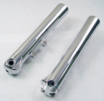 Chrome Deuce Fork Slider Lower Legs Free Seals